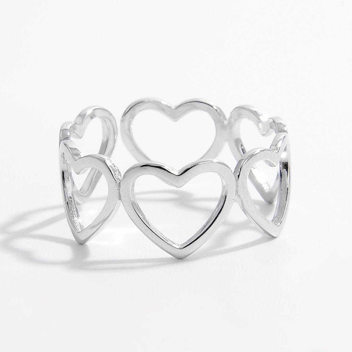 Sterling Silver Heart Ring 925