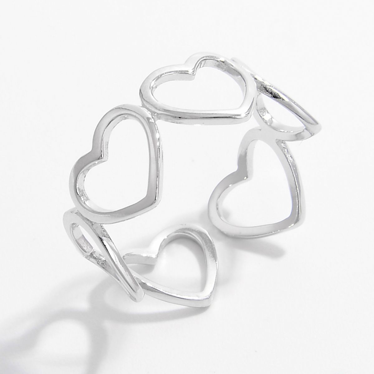 Sterling Silver Heart Ring 925