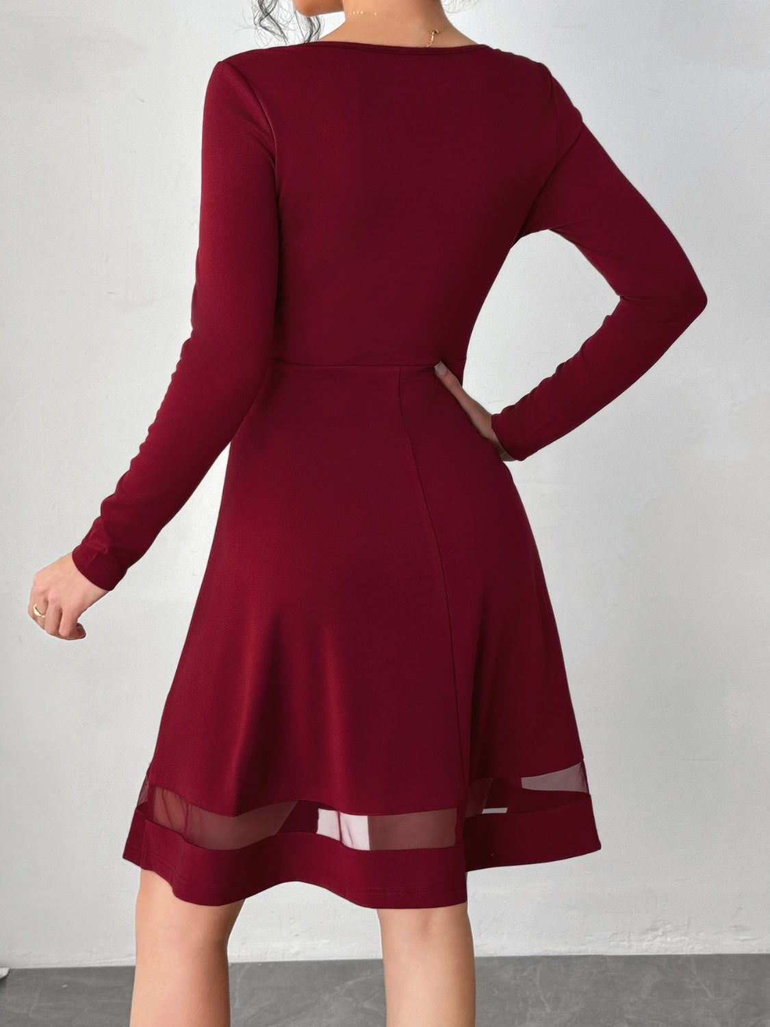 Long Sleeve Mini Dress