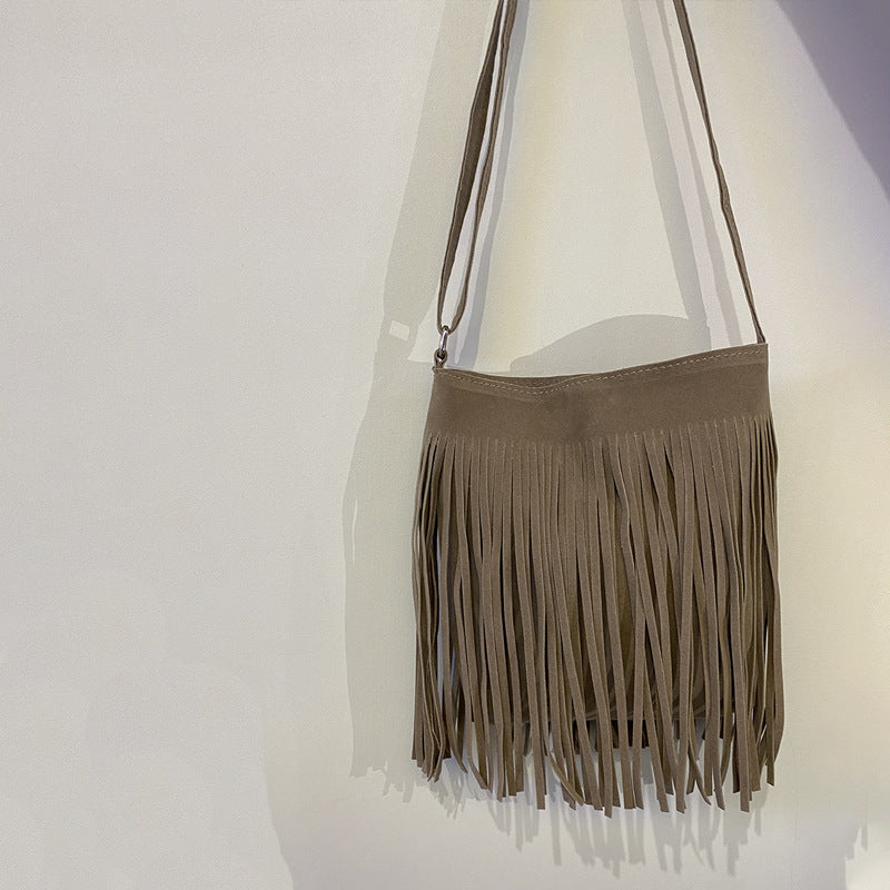 Tassel Shoulder Bag